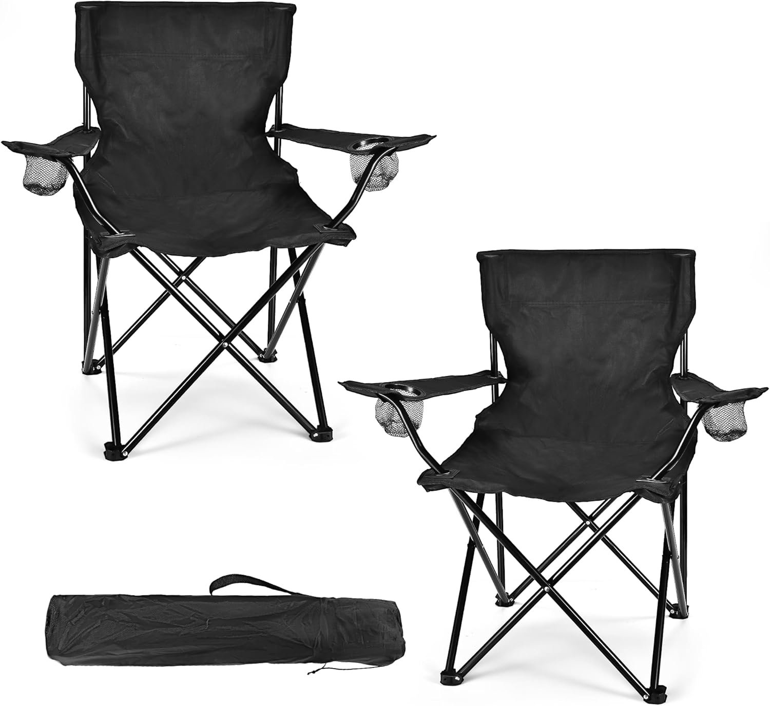 2 pack lightweight camping chairs for adults & teens 2 pack lightweight camping chairs for adults & teens