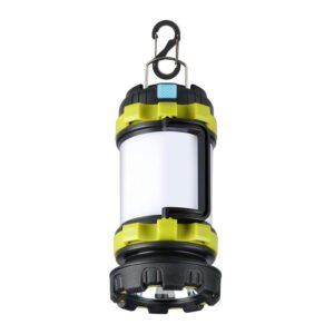 Home camping lantern, outdoor led camping light, rechargeable flashlights with 1000lm, 6 modes, ipx5 waterproof portable emergency camp light for hurricane survival green
